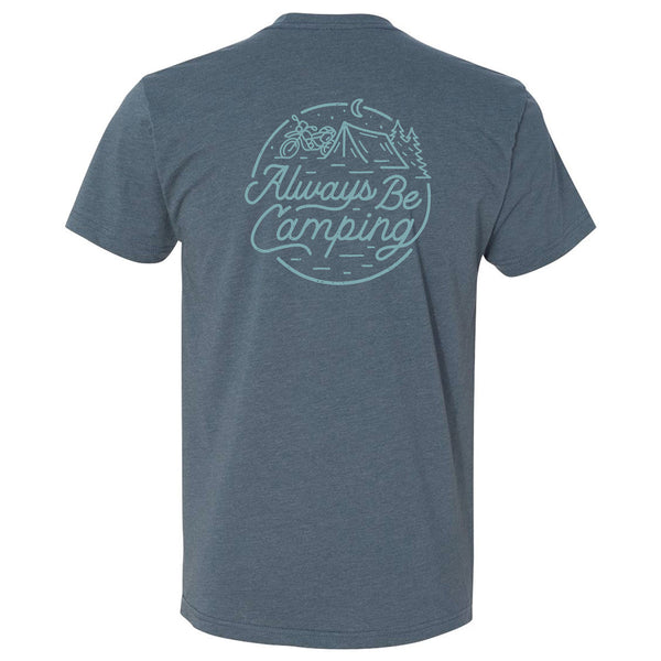 Mosko Moto Apparel & Accessories Indigo / S Always Be Camping T-shirt