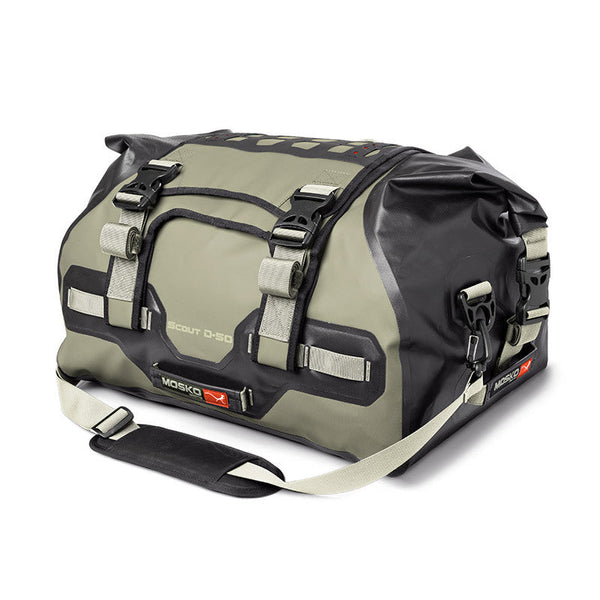 Mosko Moto Duffle WITHOUT CINCH STRAPS / WOODLAND Scout 50L Duffle