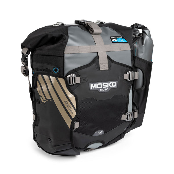 Mosko Moto Pannier Woodland Backcountry Brush Guards